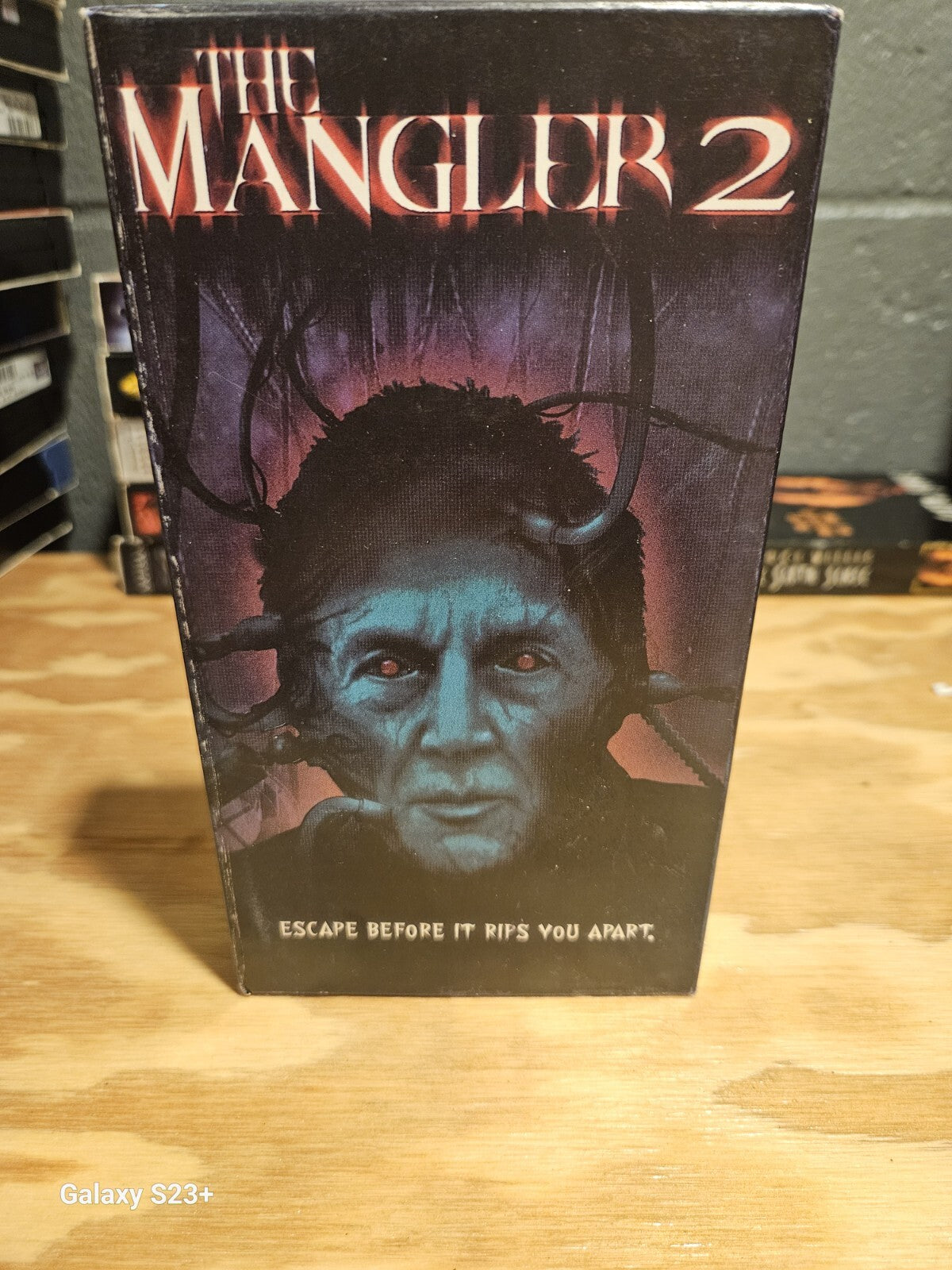 The Mangler 2 VHS, 2001, Artisan, Banana Brothers. Horror. Swain, Bergeron. 