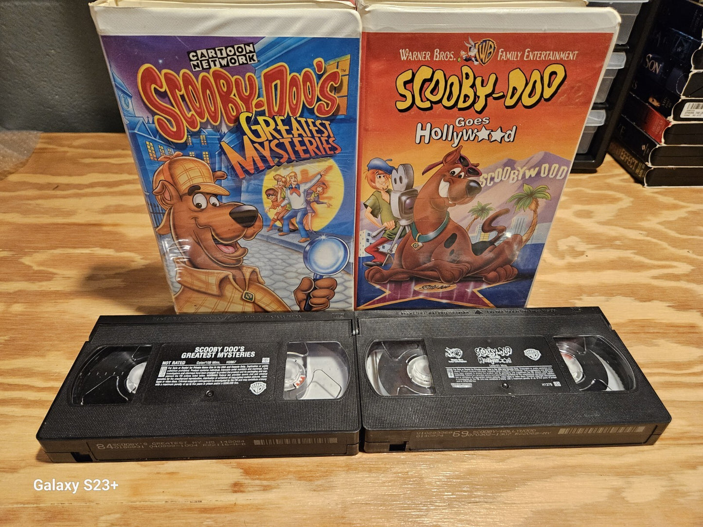 Scooby Doo VHS SM LOT, Zombie Alien Vampire Hanna Barbera Cartoon Network Warner
