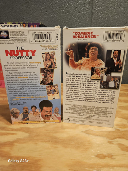 The Nutty Professor 1 & 2 VHS