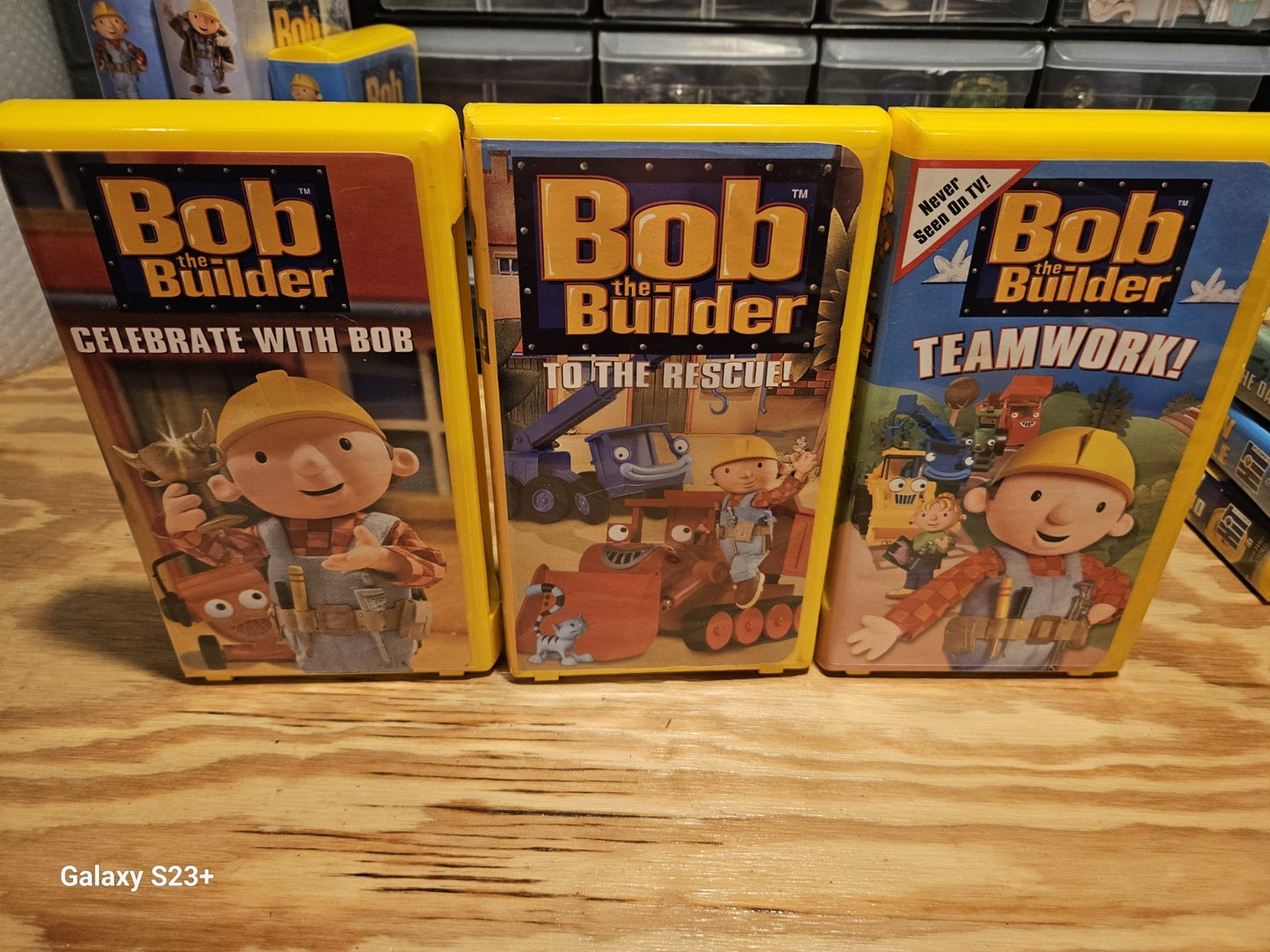 Bob The Builder VHS, Huge Lot 17 VHS, Rare, Kids, HiT Entertainment,  NAHB 