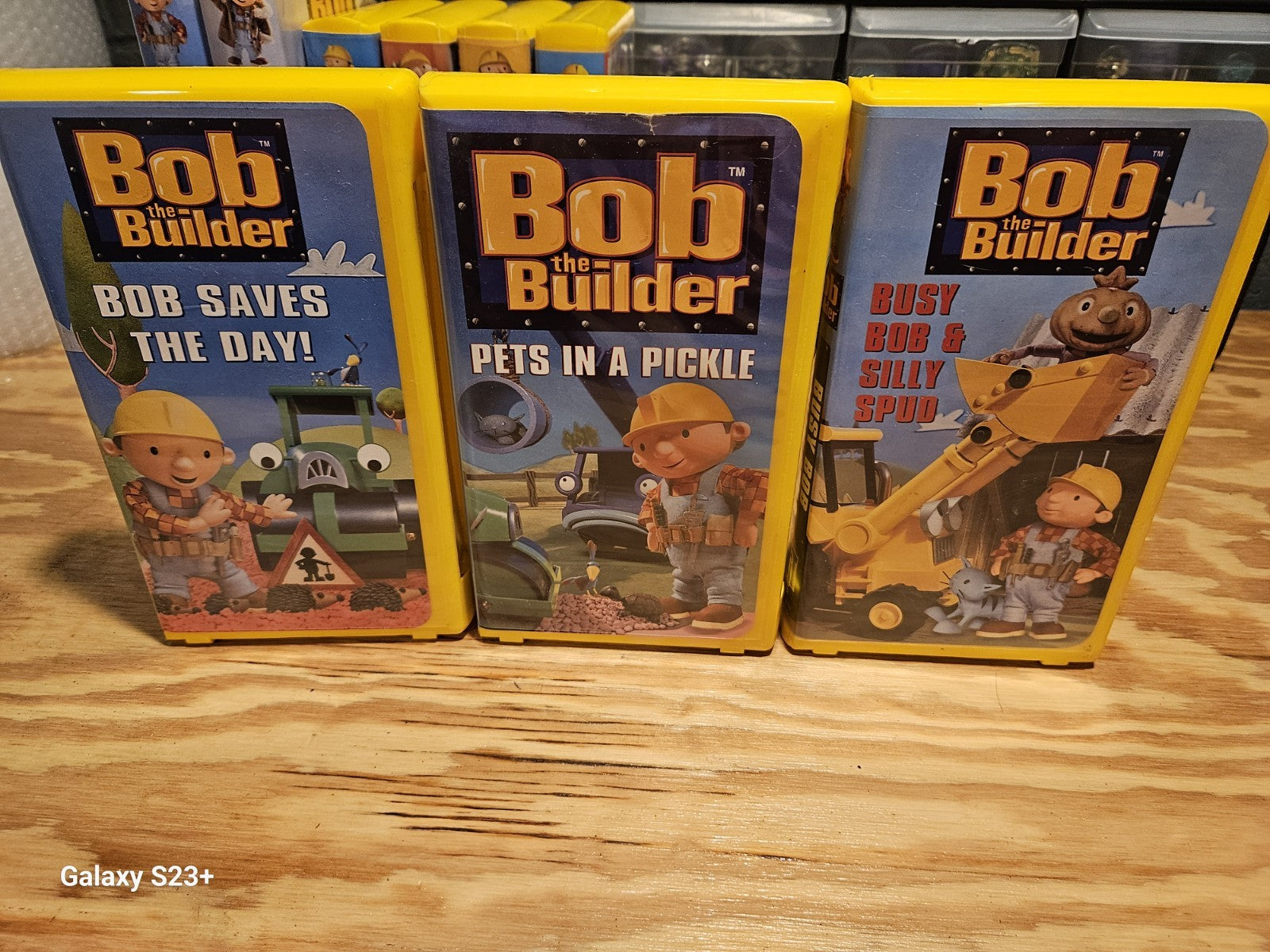 Bob The Builder VHS, Huge Lot 17 VHS, Rare, Kids, HiT Entertainment,  NAHB 