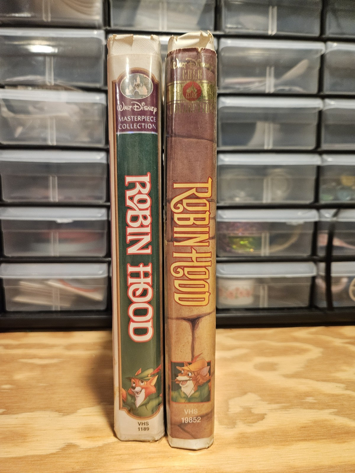 Robin Hood VHS Masterpiece Collection, Gold Collection, Walt Disney