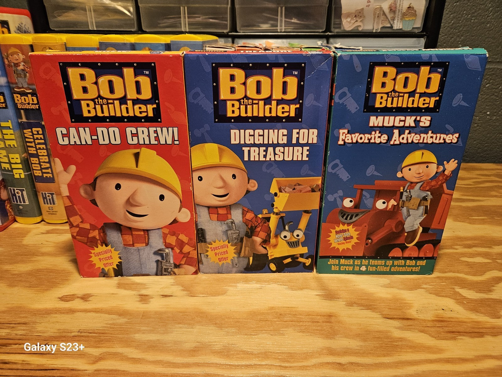 Bob The Builder VHS, Huge Lot 17 VHS, Rare, Kids, HiT Entertainment,  NAHB 