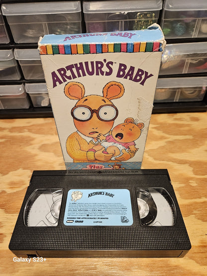 Arthur's Baby /D.W.'s Baby + A Video Visit With Marc Brown Creator of Arthur PBS