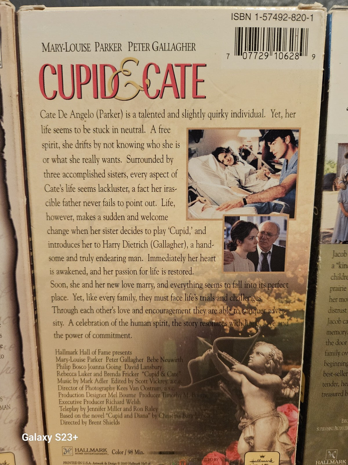 Hallmark VHS Set of 6 - Foxfire, Live Letter, Cupid & Cate, Sarah Plain and Tall