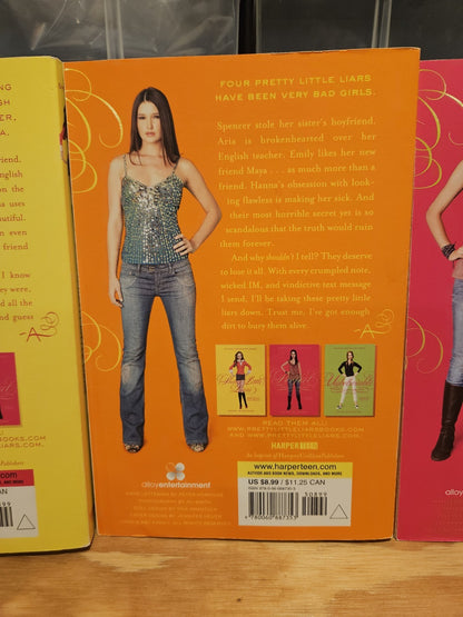 Pretty Little Liars 4 Book Box Set Sara Shepard Paperback Harper Teen ABC