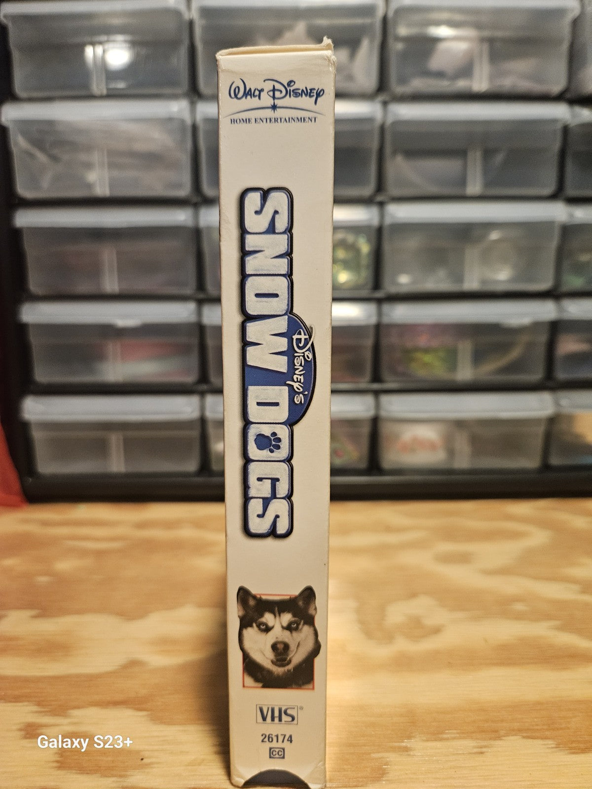 Snow Dogs VHS Disney, Cuba Gooding Jr., James Coburn, Kids family action movie