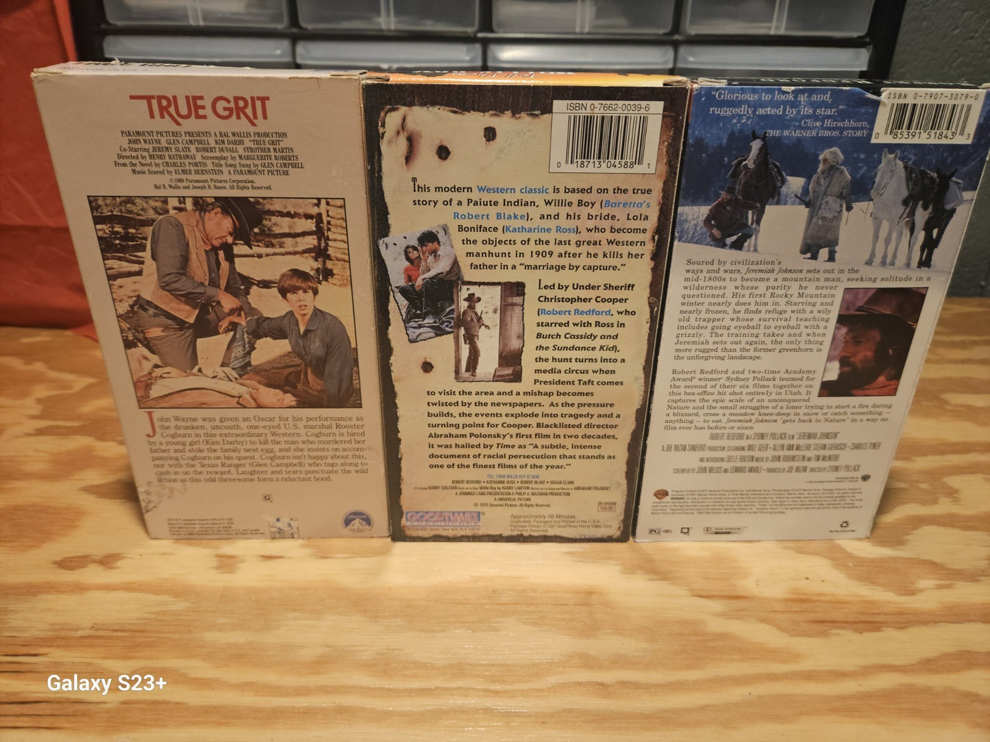 Western VHS Lot 14 Tapes Wild West, Jeremiah Johnson, Willie Boy, CBS MGM Alpha