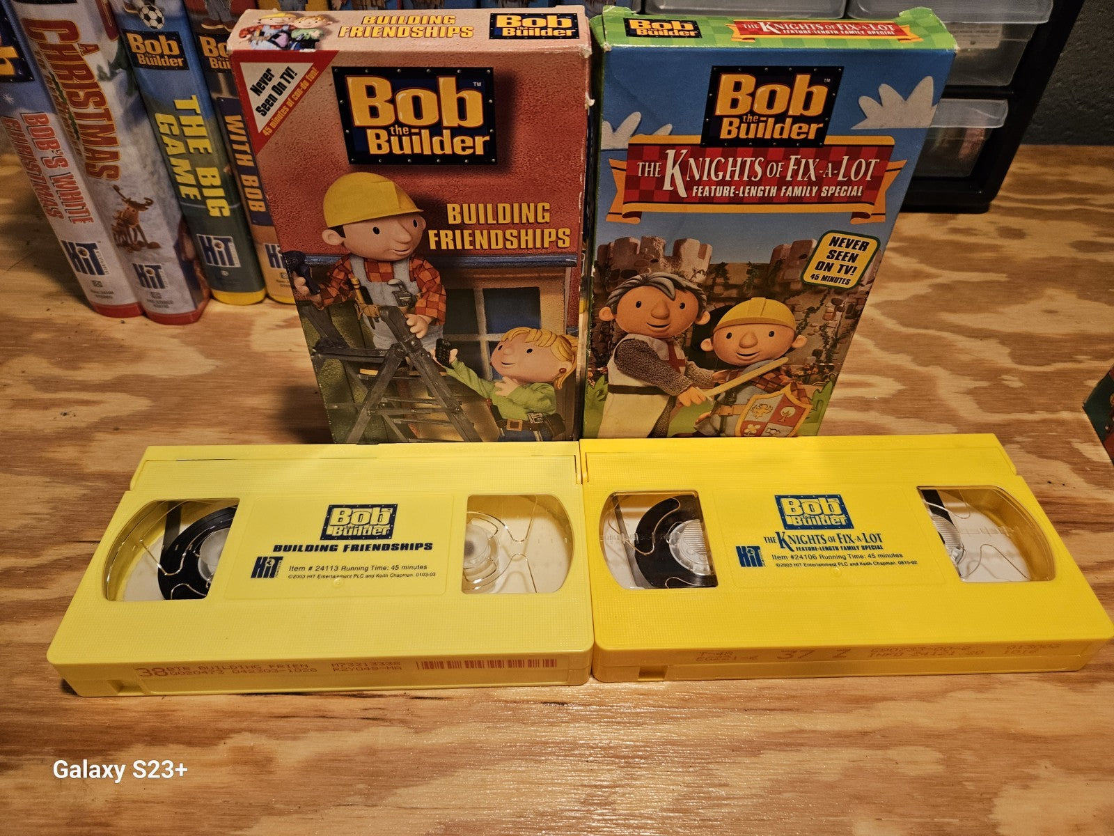 Bob The Builder VHS, Huge Lot 17 VHS, Rare, Kids, HiT Entertainment,  NAHB 