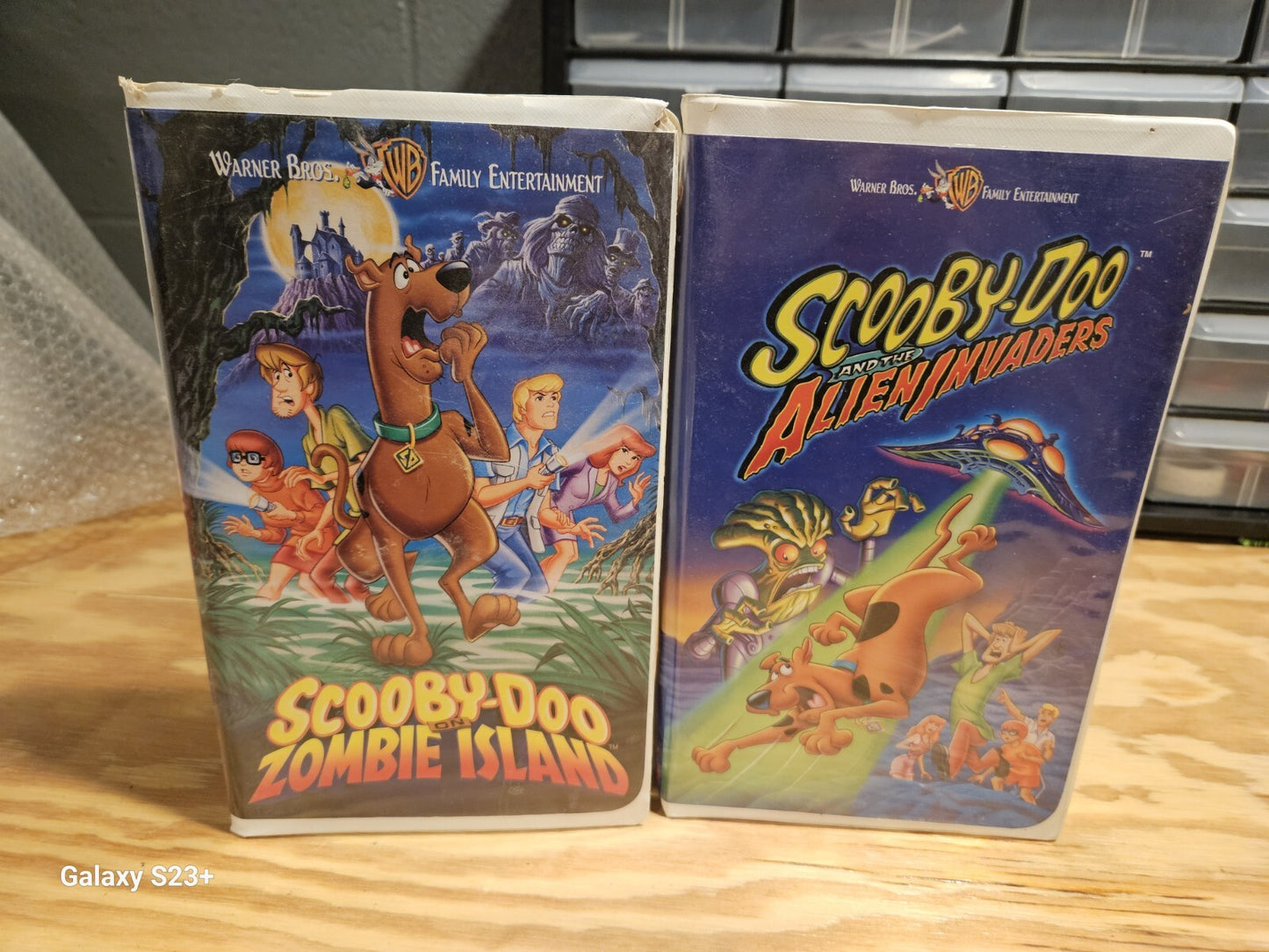 Scooby Doo VHS SM LOT, Zombie Alien Vampire Hanna Barbera Cartoon Network Warner