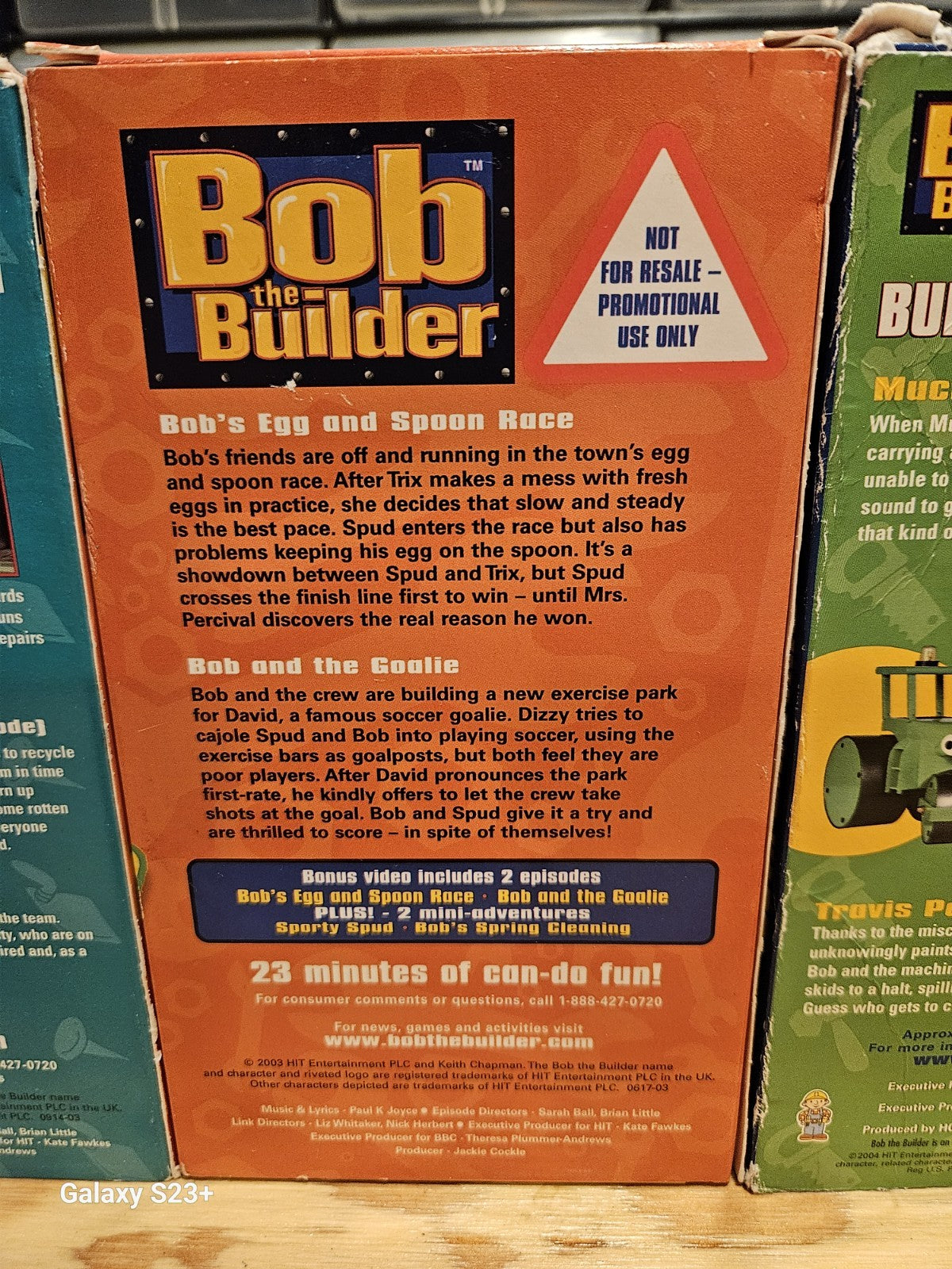 Bob The Builder VHS, Huge Lot 17 VHS, Rare, Kids, HiT Entertainment,  NAHB 