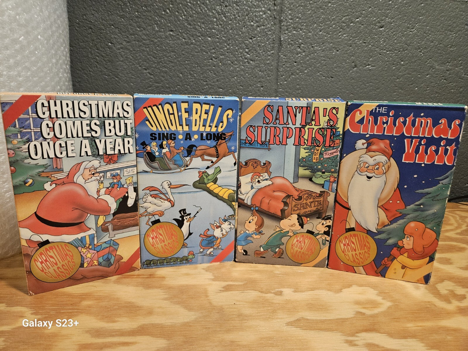 Christmas Classics Series VHS Alpha Video Distributors. Santa, Jingle Bells