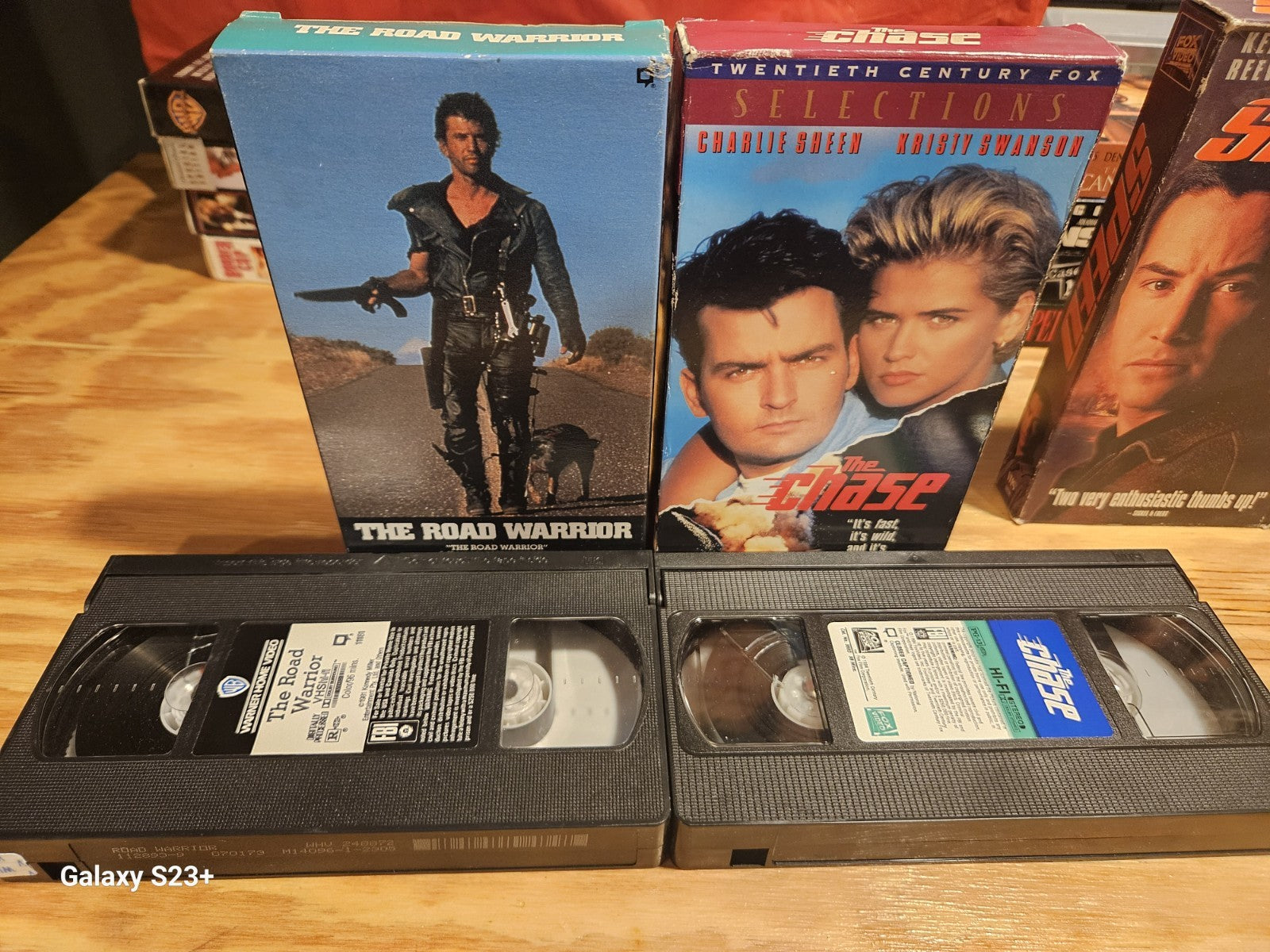 Road Action VHS - Road Warrior Chase Speed Black Dog 20th Century Fox Universal