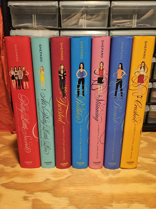 Pretty Little Liars Books Lot of 7 Sara Shepard Harper Teen Fiction ABC Series