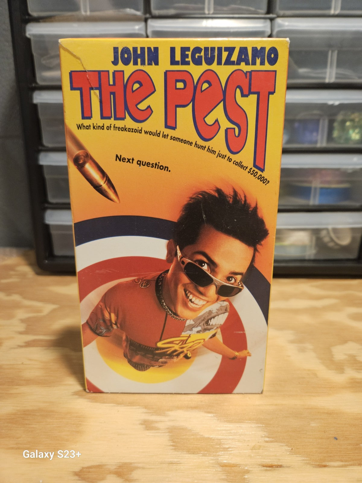 Comedy VHS - The Pest, Rushmore, Dirty Work, Leguizamo, Murray, Chase, MGM
