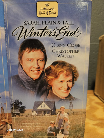 Hallmark VHS Set of 6 - Foxfire, Live Letter, Cupid & Cate, Sarah Plain and Tall