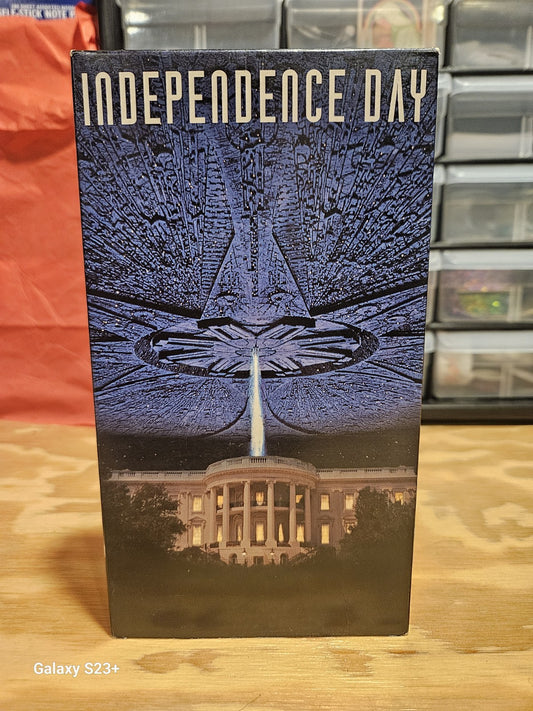 Independence Day VHS 1996 Will Smith Goldblum 20th Century Fox Lenticular Insert