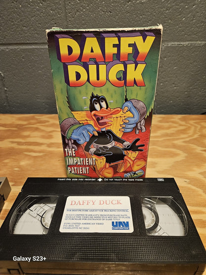 Daffy Duck VHS Set, Favorite Cartoon Classics, UAV Home Video 