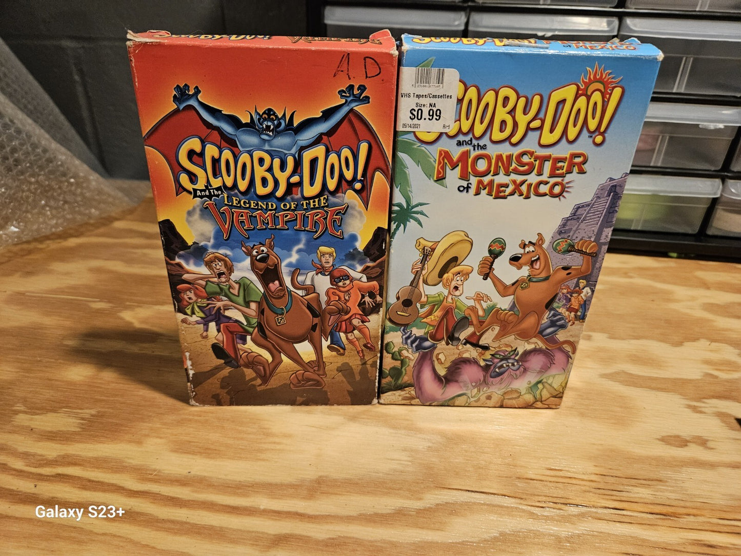 Scooby Doo VHS SM LOT, Zombie Alien Vampire Hanna Barbera Cartoon Network Warner