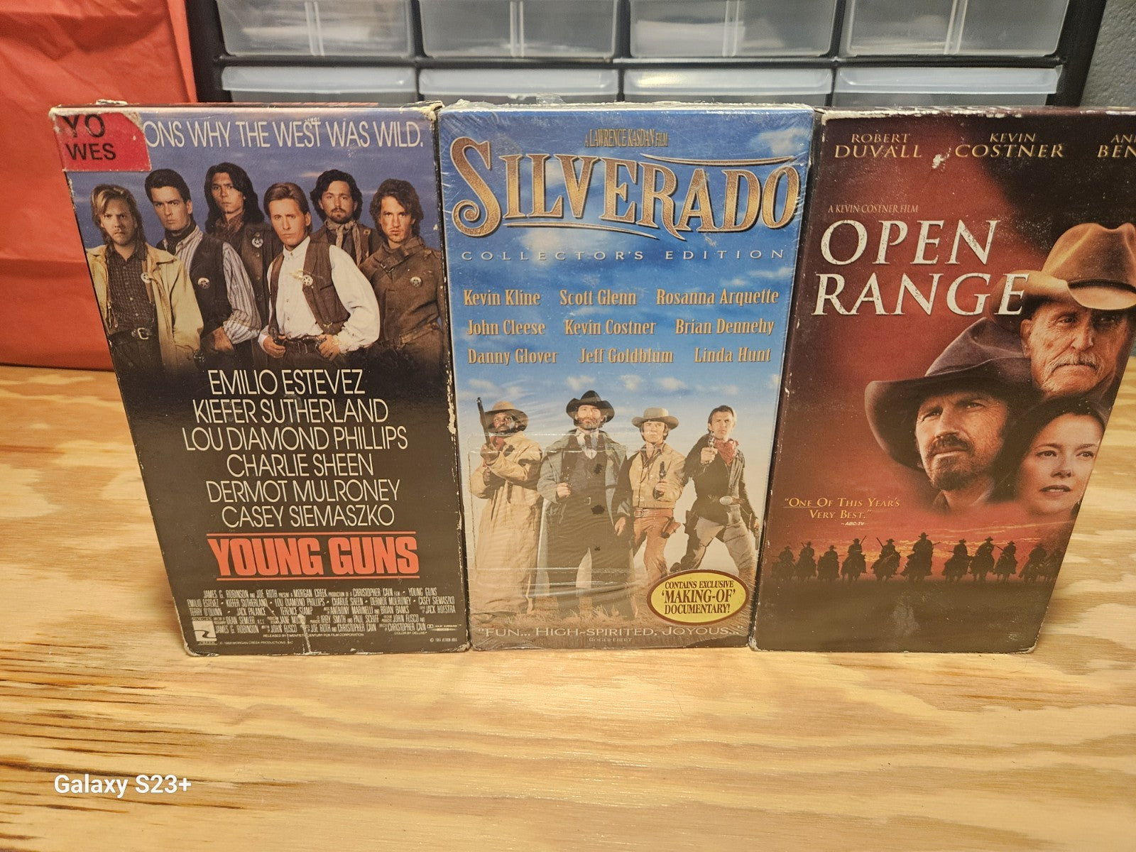 Western VHS Lot 14 Tapes Wild West, Jeremiah Johnson, Willie Boy, CBS MGM Alpha