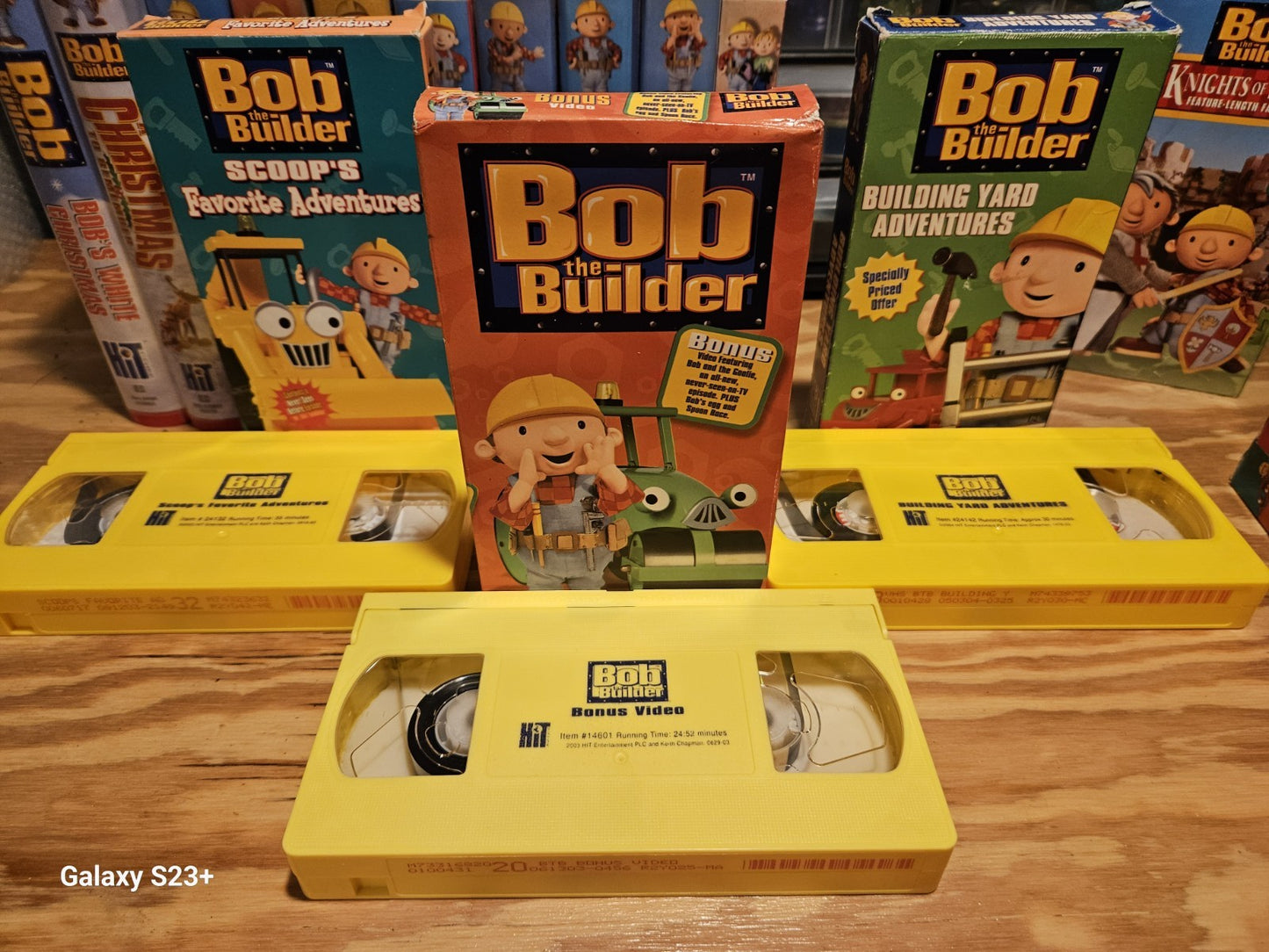 Bob The Builder VHS, Huge Lot 17 VHS, Rare, Kids, HiT Entertainment,  NAHB 