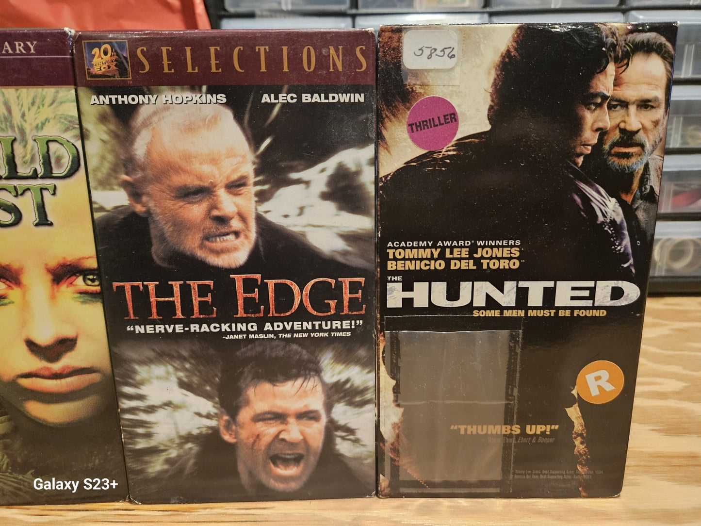 Action VHS 20000 Leagues Emerald Forest, Edge, Hunted MGM 20th Century Paramount
