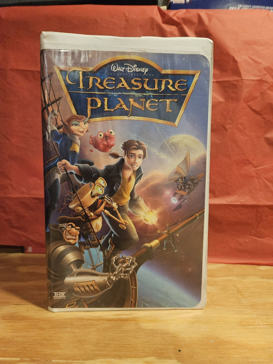 Walt Disney Treasure Planet 2003 VHS, Animated Family Movie, Thompson, Short