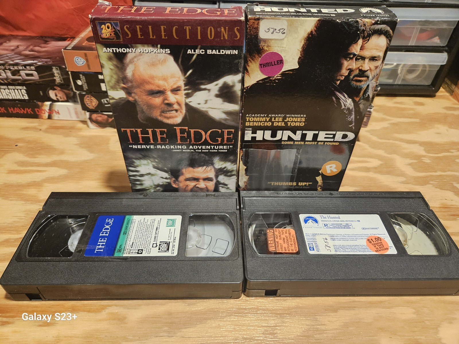 Action VHS 20000 Leagues Emerald Forest, Edge, Hunted MGM 20th Century Paramount