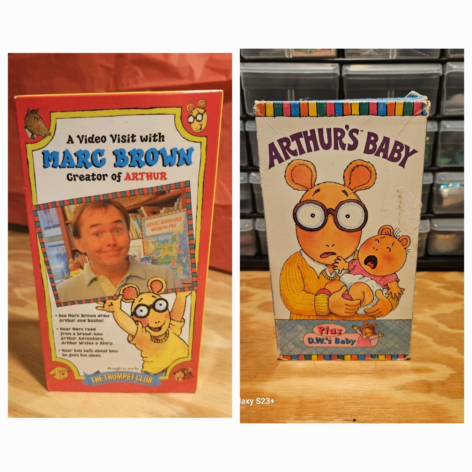 Arthur's Baby /D.W.'s Baby + A Video Visit With Marc Brown Creator of Arthur PBS
