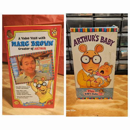 Arthur's Baby /D.W.'s Baby + A Video Visit With Marc Brown Creator of Arthur PBS