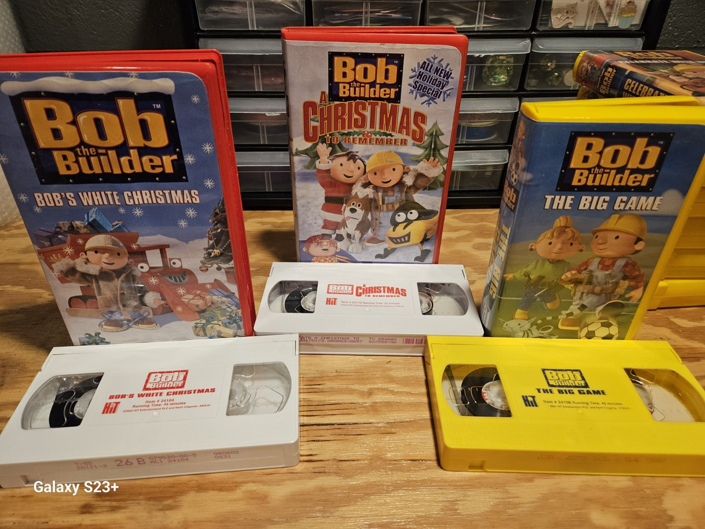 Bob The Builder VHS, Huge Lot 17 VHS, Rare, Kids, HiT Entertainment,  NAHB 