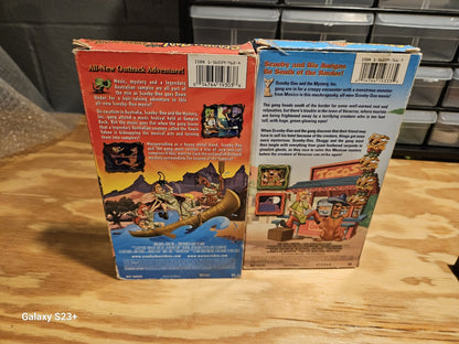 Scooby Doo VHS SM LOT, Zombie Alien Vampire Hanna Barbera Cartoon Network Warner