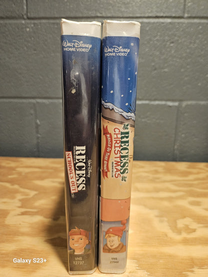 Recess: Schools Out VHS, Recess Christmas VHS