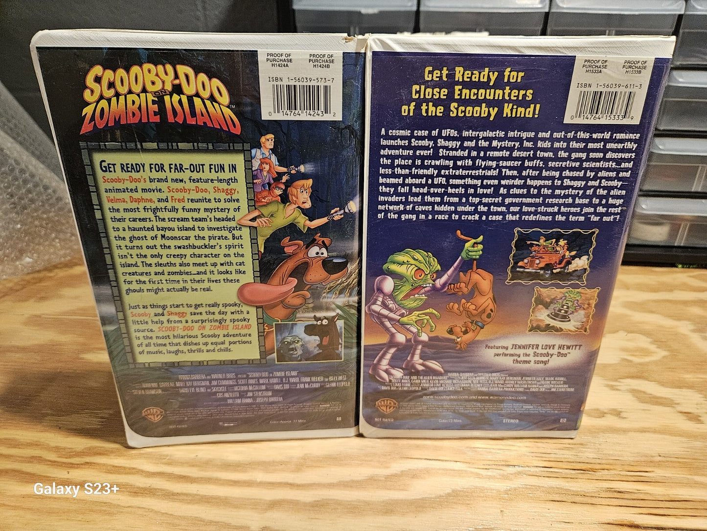 Scooby Doo VHS SM LOT, Zombie Alien Vampire Hanna Barbera Cartoon Network Warner