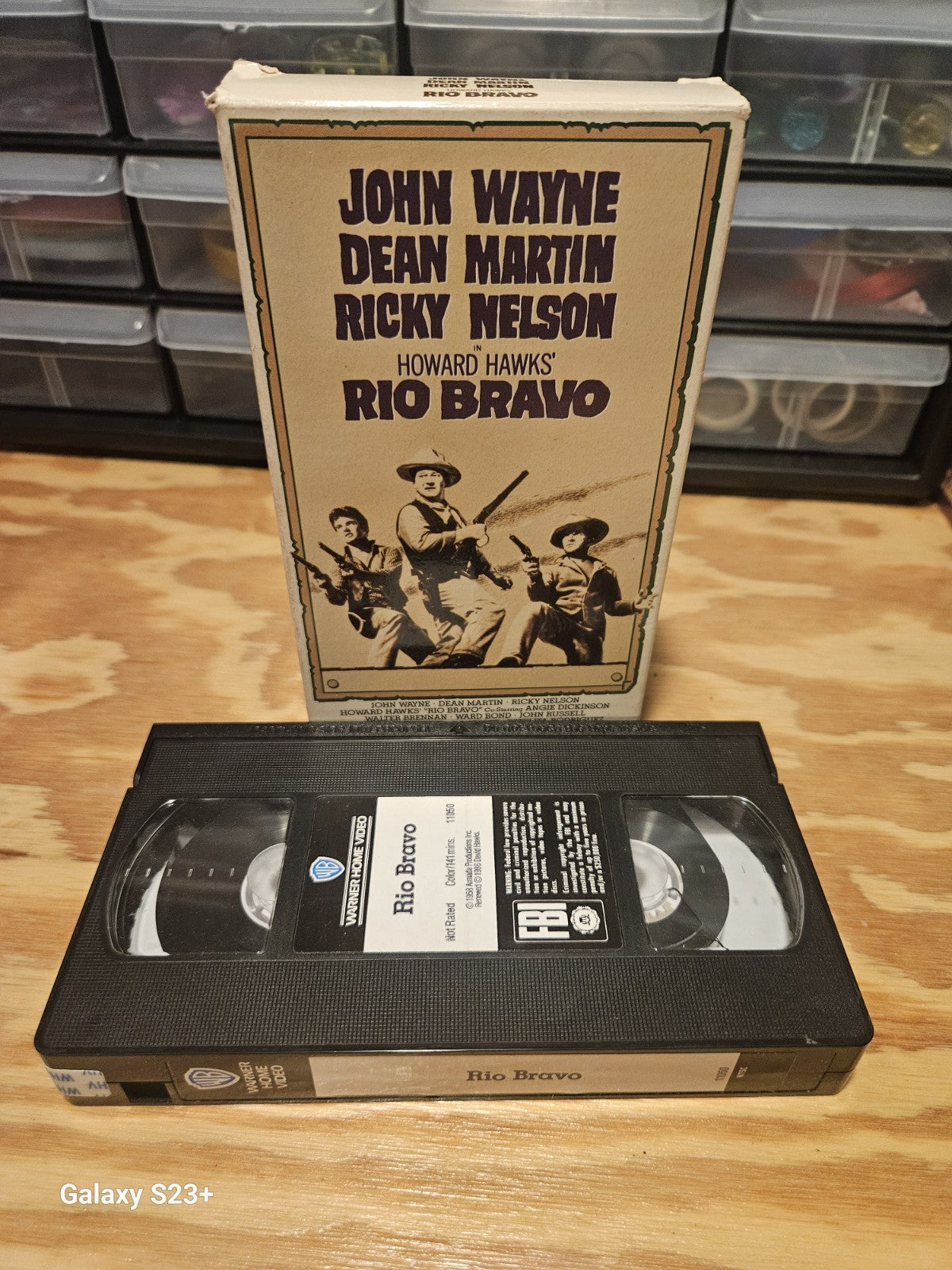John Wayne VHS Lot Big Jake True Grit Rio Bravo Fox MCA MPI Warner Paramount 