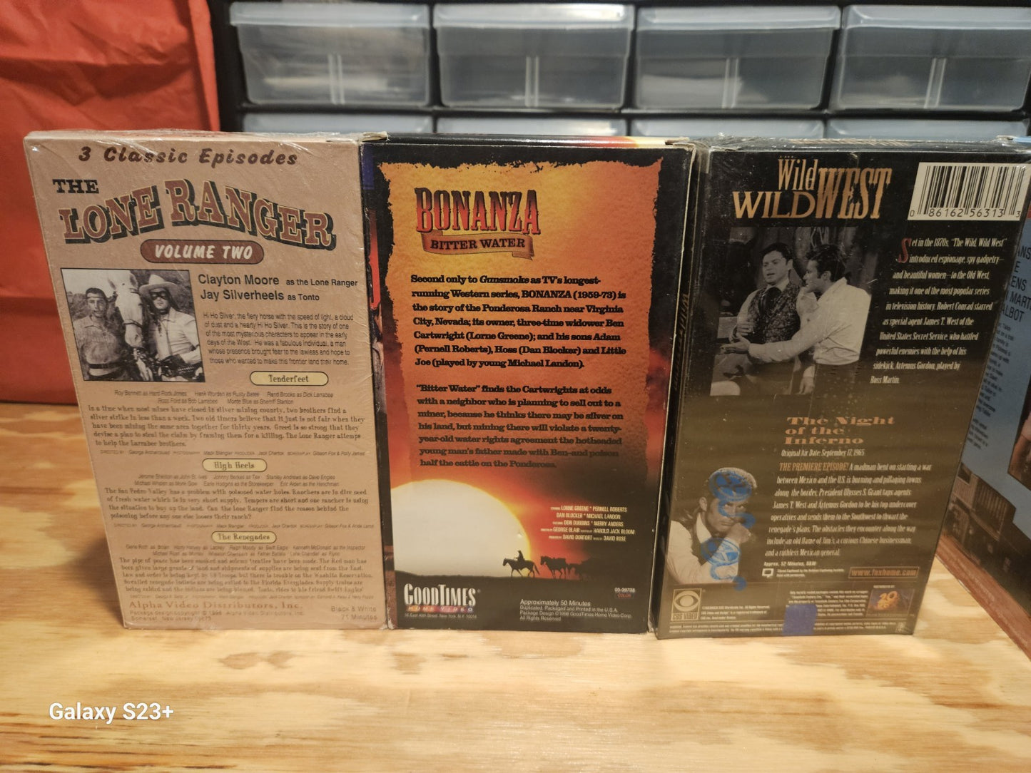 Western VHS Lot 14 Tapes Wild West, Jeremiah Johnson, Willie Boy, CBS MGM Alpha