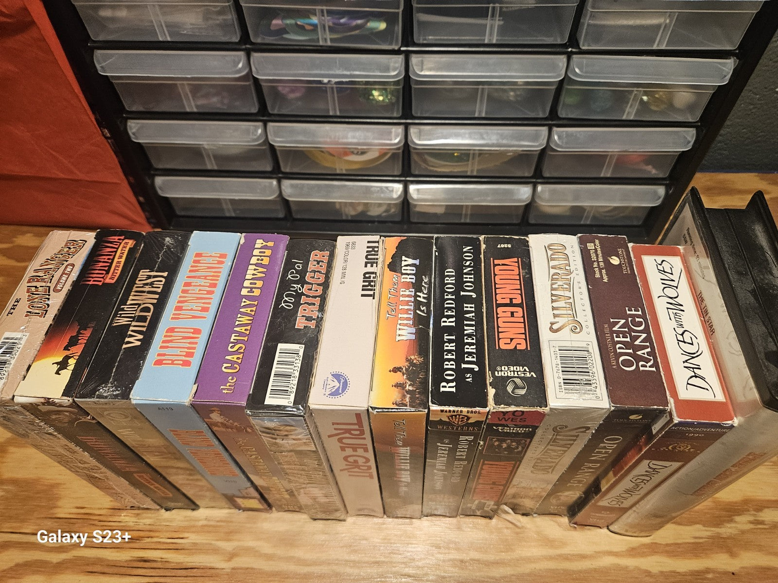 Western VHS Lot 14 Tapes Wild West, Jeremiah Johnson, Willie Boy, CBS MGM Alpha