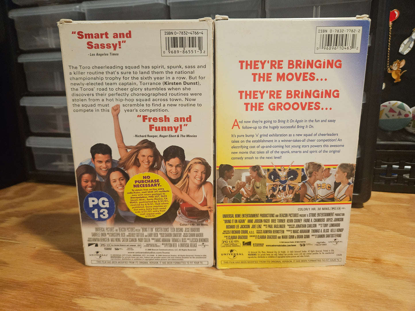 Bring It on, Bring It On Again VHS Set, Cult Classic