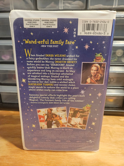 A Simple Wish VHS, Martin Short & Mara Wilson, Universal