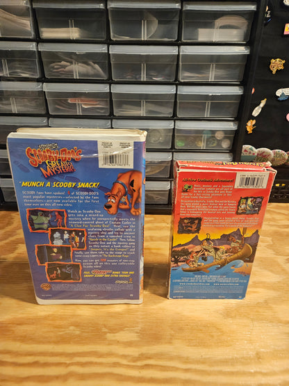 Scooby Doo VHS - Greatest Mysteries & Legend of the Vampire