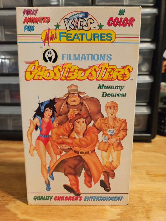Ghostbusters Mummy Dearest VHS, Cartoon, Just For Kids Mini Features, Filmation