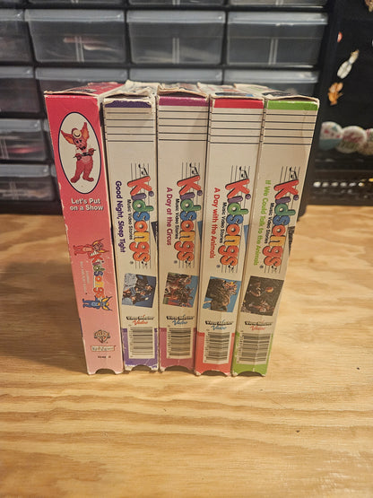 Kidsongs VHS Lot