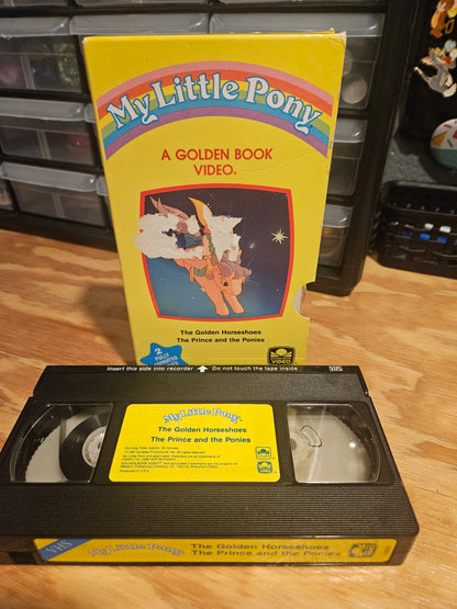 My Little Pony VHS, A Golden Book Video, 1987