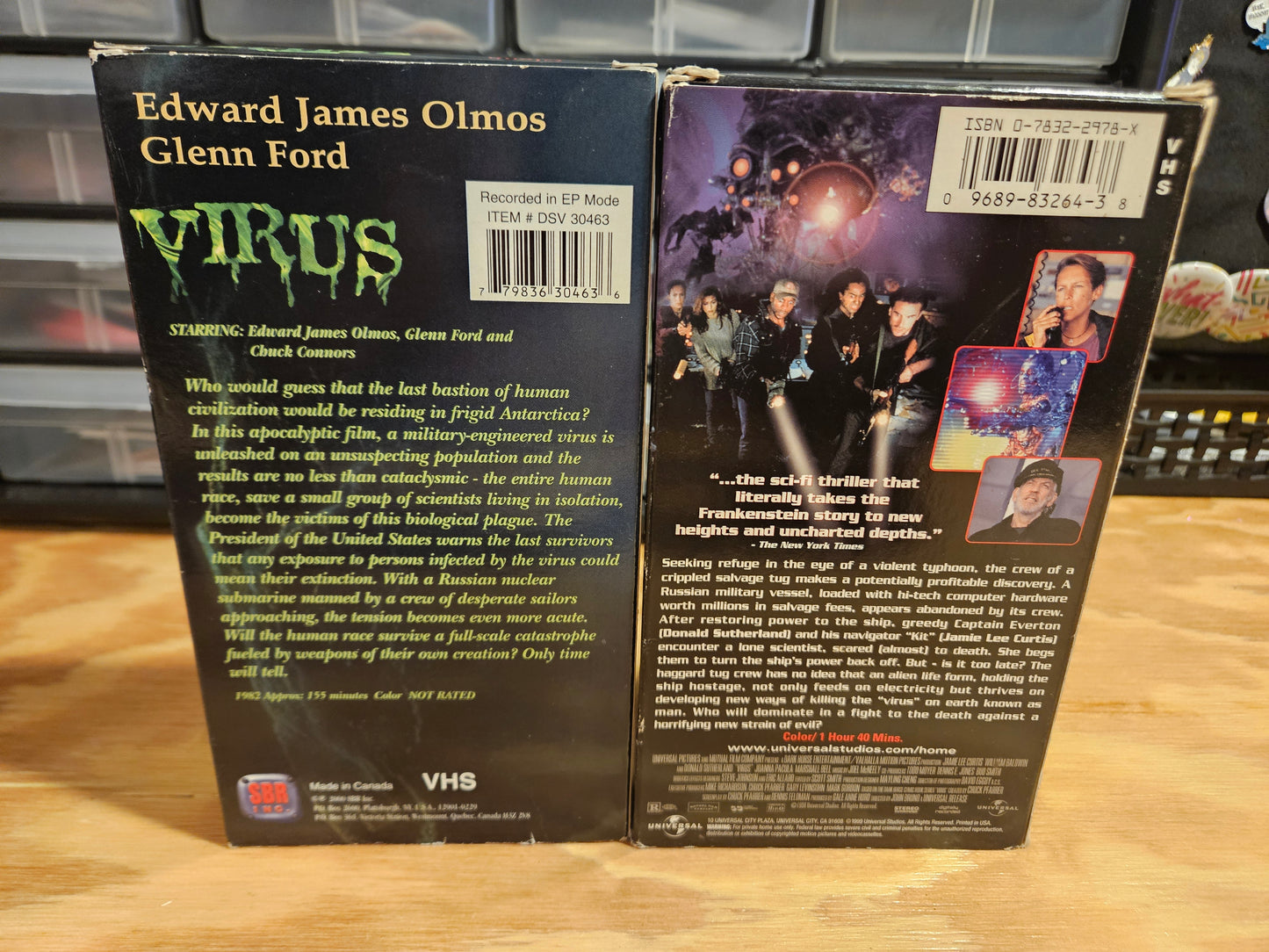 Virus VHS Set, SBR Inc., Universal