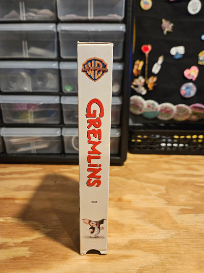 Gremlins VHS, Christmas/Horror Cult Classic, Warner Brothers