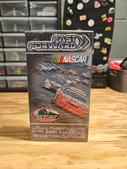 Fast Forward Nascar VHS 2001 Winston Cup Season. NEW SEALED TAPE