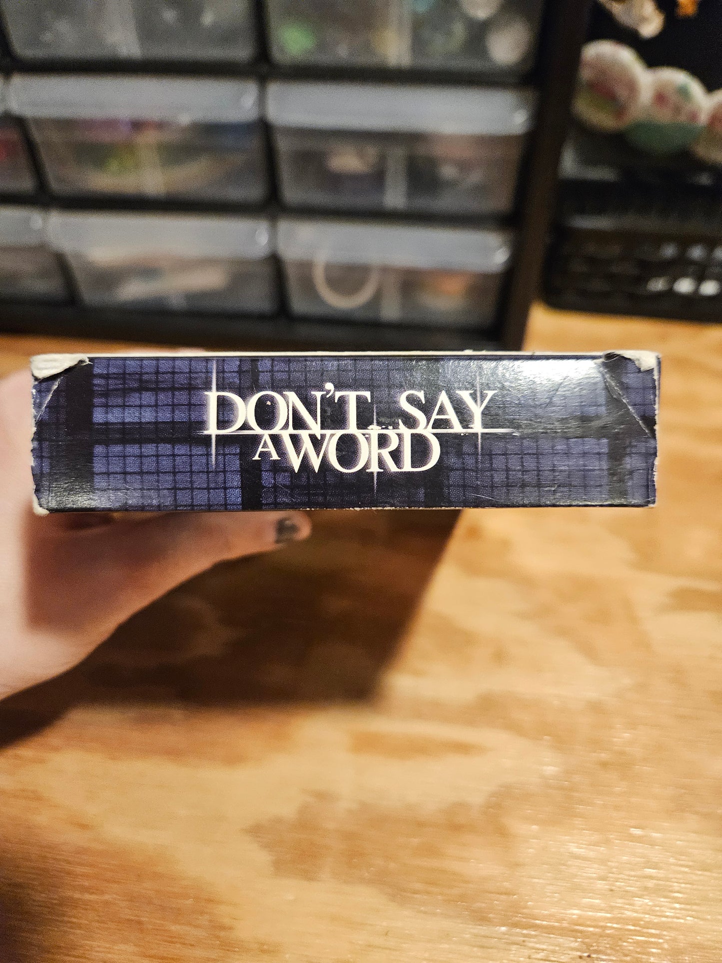 Don't Say A Word, Thriller, Michael Douglas, Brittney Murphy, Blue Tape, Blockbuster
