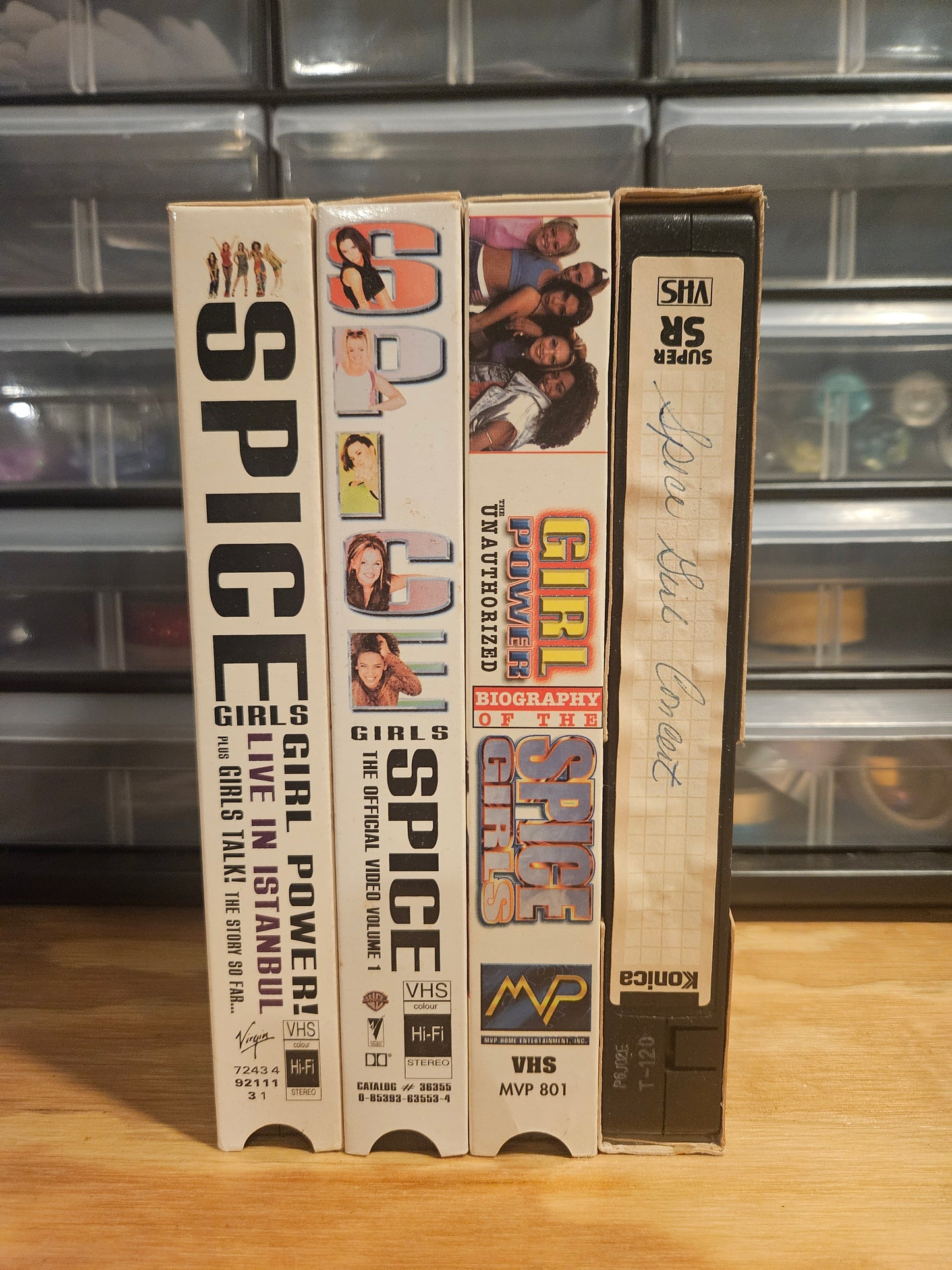 Spice Girls VHS Lot, Music Memorabilia, Concert, Nostalgia