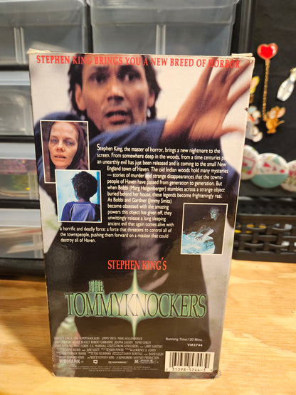 The Tommyknockers VHS, Stephen King, Horror