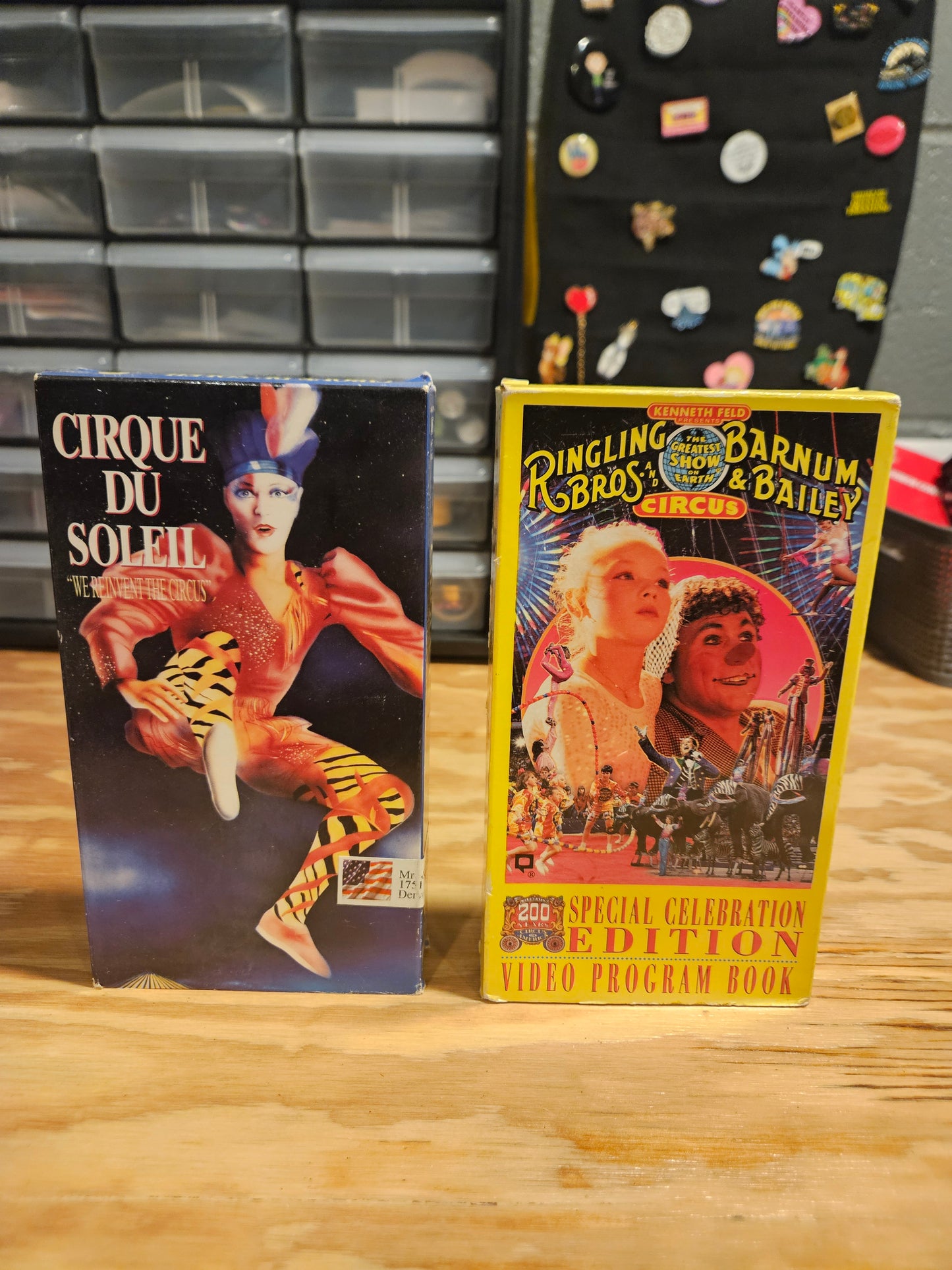 Cirque Du Soleil and Ringling Bros Barnum & Bailey Special Celebration Edition, Circus VHS